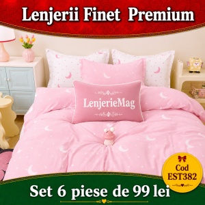 Lenjerie de pat finet 6 piese EST382