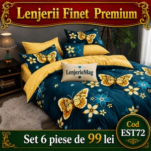 Lenjerie de pat finet 6 piese EST72