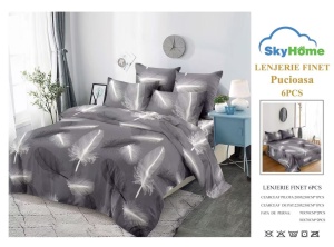 Lenjerie de pat finet 6 piese SKY211 – Oferta 3 la 249 lei - Img 2