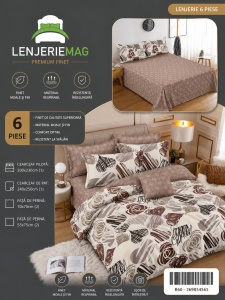 Lenjerie de pat finet 6 piese SR11