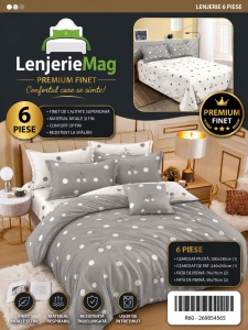 Lenjerie de pat finet 6 piese SR29