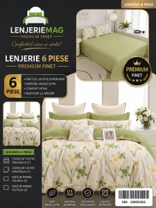 Lenjerie de pat finet 6 piese SR57