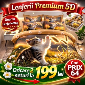 Lenjerie De Pat Finet Premium cu elastic 5D PRIX64