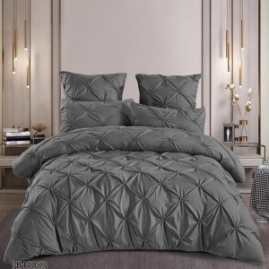 Lenjerie Finet Premium pentru Pat Dublu cu Pliuri cu elastic COPP06