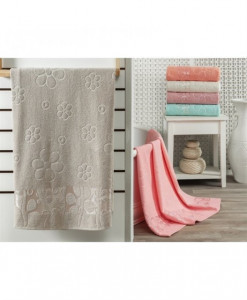 Set 6 Prosoape de Baie din Bumbac, 70x140 cm Flowers FL
