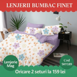 Set Lenjerie Finet 6 piese SKY189