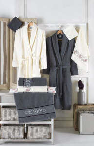 Set Prosoape si Halate din Bumbac 10 Piese, LUISA LUS1010