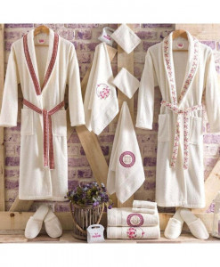 Set Prosoape si Halate din Bumbac ,16 Piese, Nurpak, SBN-07