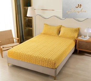 Husa de Pat Cocolino Premium Galben SHC02