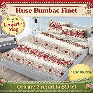 HUSA DE PAT CU ELASTIC CU 2 FETE DE PERNA 140X200 SHK01