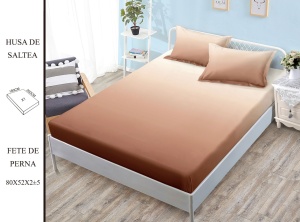 HUSA DE PAT CU ELASTIC CU 2 FETE DE PERNA Premium 180x200cm HSG42