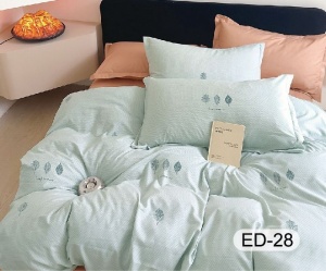 Lenjerie Bumbac Finet Premium 6 piese+husa CADOU ESTD26