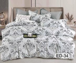 Lenjerie Bumbac Finet Premium 6 piese+husa CADOU ESTD32