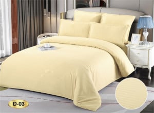 LENJERIE DAMASC BUMBAC GALBEN EAST COMFORT