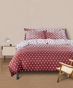 Lenjerie de pat Bumbac Satinat Premium 4 piese SA76