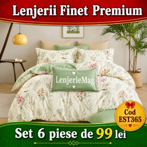 Lenjerie de pat finet 6 piese EST365