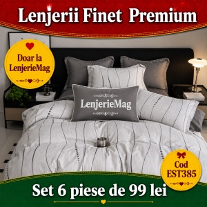 Lenjerie de pat finet 6 piese EST385