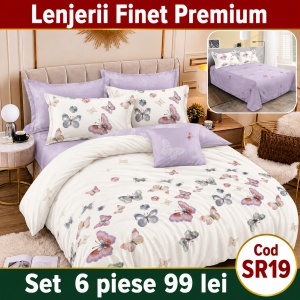 Lenjerie de pat finet 6 piese SR19