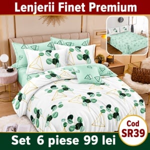 Lenjerie de pat finet 6 piese SR39