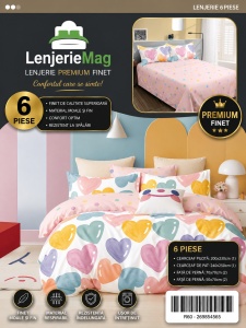 Lenjerie de pat finet 6 piese SR64
