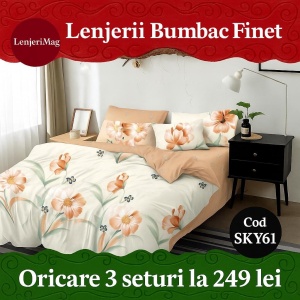 Set Lenjerie Finet 6 piese SKY61