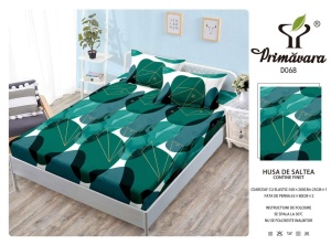 HUSA DE PAT CU ELASTIC CU 2 FETE DE PERNA 160X200 FINET SUPERIOR PRI50