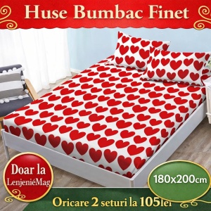 HUSA DE PAT CU ELASTIC CU 2 FETE DE PERNA 180x200cm SKYH52