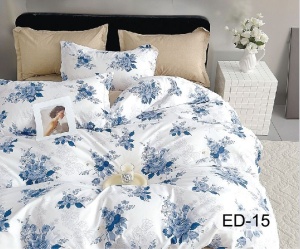 Lenjerie Bumbac Finet Premium 6 piese+husa CADOU ESTD13