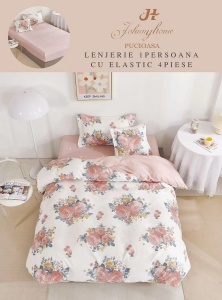 Lenjerie de pat Finet 1 Persoana sau dimensiuni mici cu Elastic Y211