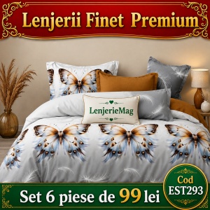 Lenjerie de pat finet 6 piese EST293