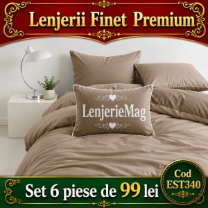 Lenjerie de pat finet 6 piese EST340
