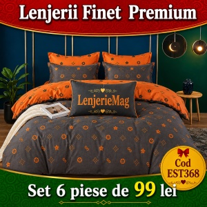 Lenjerie de pat finet 6 piese EST368