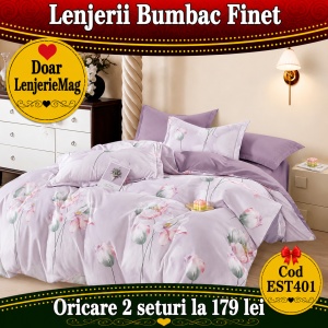 Lenjerie de pat finet 6 piese EST401