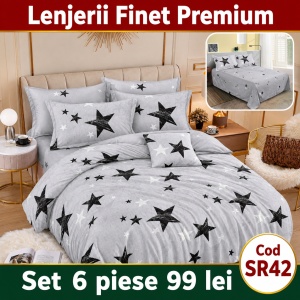 Lenjerie de pat finet 6 piese SR42