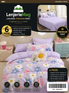 Lenjerie de pat finet 6 piese SR55