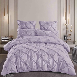 Lenjerie Finet Premium pentru Pat Dublu cu Pliuri cu elastic COPP10