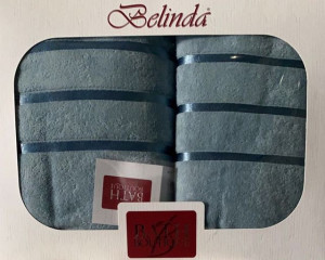 SET BELINDA DE 2 PROSOAPE CU 2 FETE CULOARE GRI BLD206