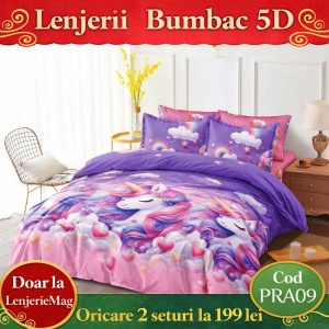 Set Lenjerie cu Elastic Finet Animat PRA09
