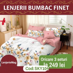Set Lenjerie Finet 6 piese SKY104