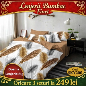 Set Lenjerie Finet 6 piese SKY200