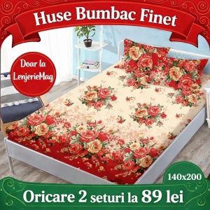 HUSA DE PAT CU ELASTIC CU 2 FETE DE PERNA 140X200 SHK32