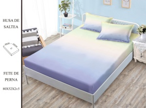 HUSA DE PAT CU ELASTIC CU 2 FETE DE PERNA Premium 180x200cm HSG46
