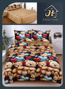 Lenjerie de pat Bumbac Satinat Premium 4 piese SA10– Oferta 3 la 219 lei