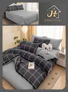 Lenjerie de pat Bumbac Satinat Premium 4 piese SA50 Oferta 3 la 219 lei