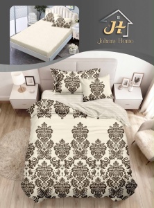 Lenjerie de pat Finet 1 Persoana sau dimensiuni mici cu Elastic Y153