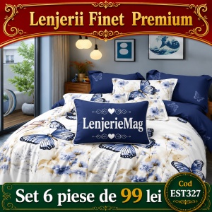 Lenjerie de pat finet 6 piese EST327