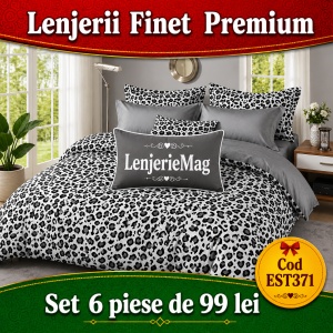 Lenjerie de pat finet 6 piese EST371