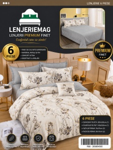 Lenjerie de pat finet 6 piese SR33