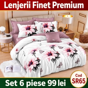 Lenjerie de pat finet 6 piese SR65