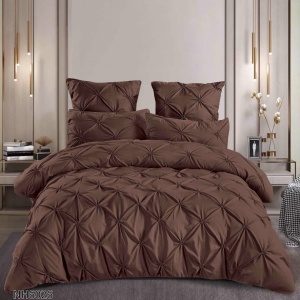Lenjerie Finet Premium pentru Pat Dublu cu Pliuri cu elastic COPP07